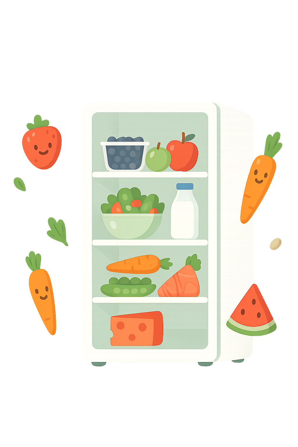 Smart Fridge with NutriPeek